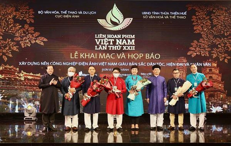 Khai mạc Liên hoan phim Việt Nam lần thứ 22 tại thành phố Huế. (Nguồn ảnh: baophapluat.vn)